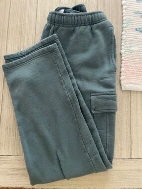 Aritzia Cargo Sweatfleece size XS , green